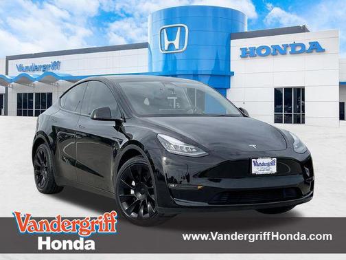 Solid Black 2021 Tesla Model Y Long Range Dual Motor All-Wheel Drive