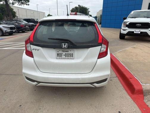 Platinum White Pearl 2019 Honda Fit LX