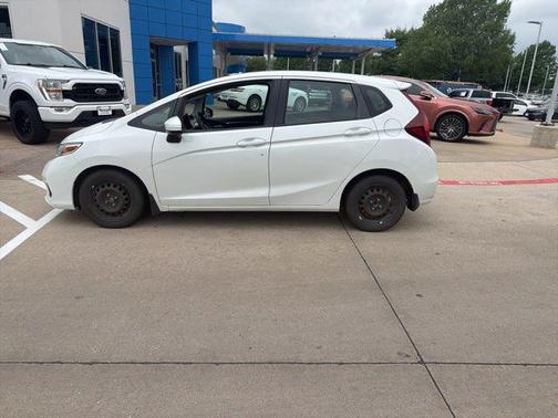 Platinum White Pearl 2019 Honda Fit LX