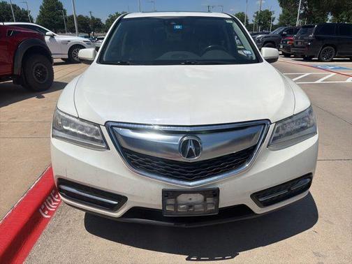 White Diamond Pearl 2016 Acura MDX 3.5L AcuraWatch Plus Package