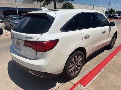 White Diamond Pearl 2016 Acura MDX 3.5L AcuraWatch Plus Package