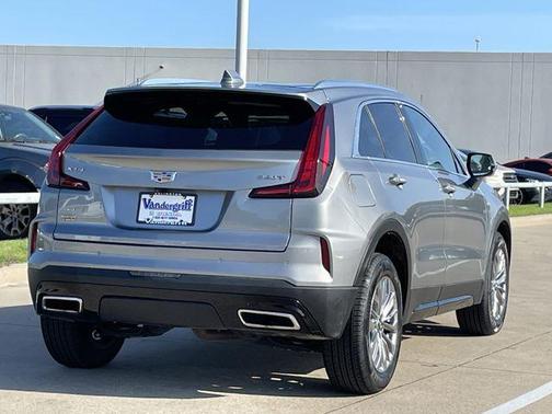 Argent Silver 2024 Cadillac XT4 Premium Luxury