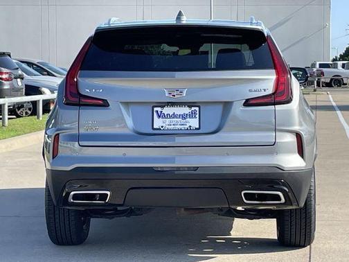 Argent Silver 2024 Cadillac XT4 Premium Luxury