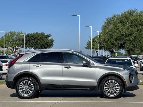 Argent Silver 2024 Cadillac XT4 Premium Luxury
