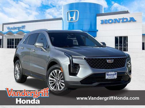 Argent Silver 2024 Cadillac XT4 Premium Luxury