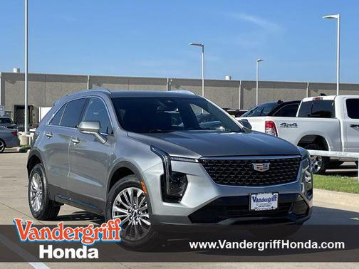 Argent Silver 2024 Cadillac XT4 Premium Luxury