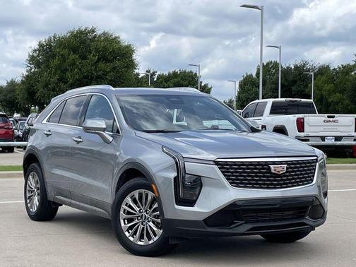 Argent Silver 2024 Cadillac XT4 Premium Luxury