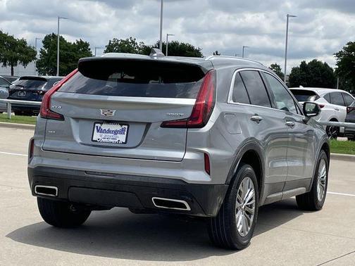 Argent Silver 2024 Cadillac XT4 Premium Luxury