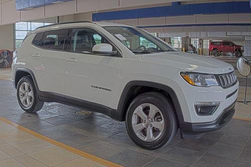 White Clearcoat 2021 Jeep Compass Latitude