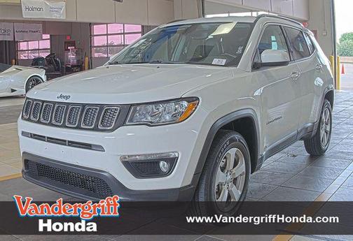 White Clearcoat 2021 Jeep Compass Latitude