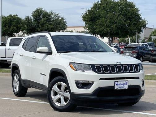 White Clearcoat 2021 Jeep Compass Latitude