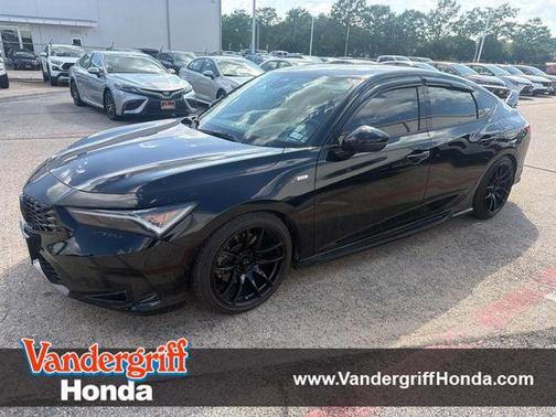 Majestic Black Pearl 2025 Acura Integra A-SPEC Technology