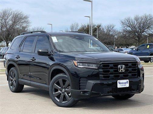 Crystal Black Pearl 2026 Honda Pilot Sport