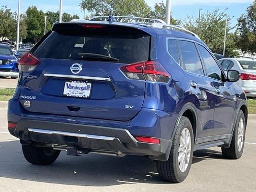 Caspian Blue 2018 Nissan Rogue SV
