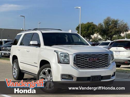 White Frost Tricoat 2018 GMC Yukon Denali
