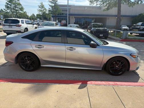 Solar Silver 2025 Honda Civic Sport