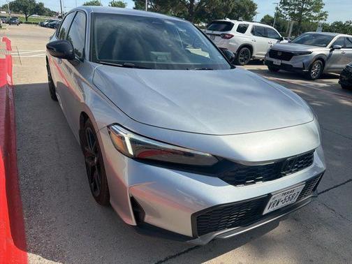 Solar Silver 2025 Honda Civic Sport