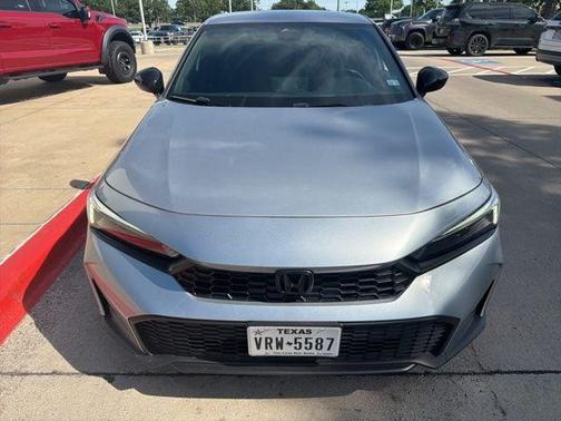 Solar Silver 2025 Honda Civic Sport