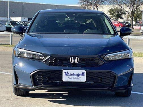 Blue Lagoon Pearl 2026 Honda Civic LX