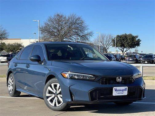 Blue Lagoon Pearl 2026 Honda Civic LX