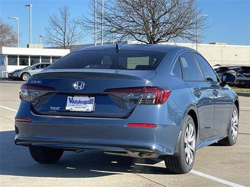 Blue Lagoon Pearl 2026 Honda Civic LX