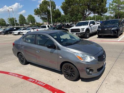 Mercury Gray Metallic 2020 Mitsubishi Mirage G4 LE