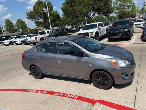 Mercury Gray Metallic 2020 Mitsubishi Mirage G4 LE