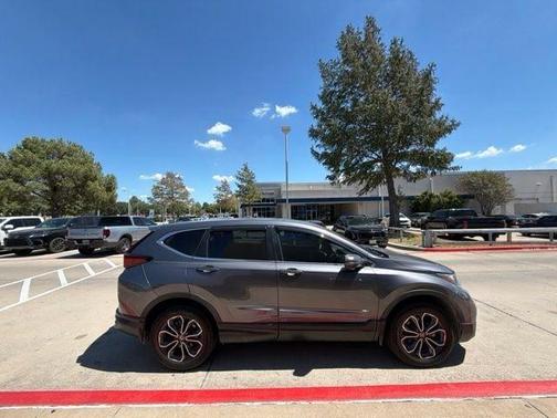 Modern Steel Metallic 2021 Honda CR-V AWD EX
