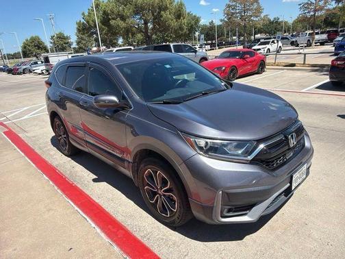 Modern Steel Metallic 2021 Honda CR-V AWD EX
