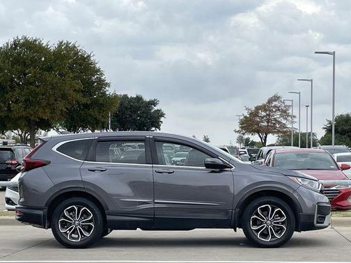 Modern Steel Metallic 2021 Honda CR-V AWD EX