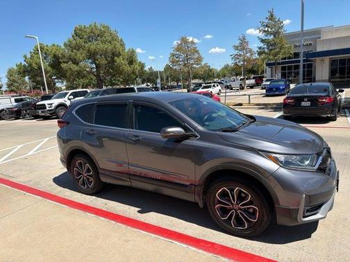 Modern Steel Metallic 2021 Honda CR-V AWD EX