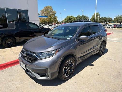 Modern Steel Metallic 2021 Honda CR-V AWD EX