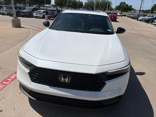 Platinum White Pearl 2024 Honda Accord Hybrid Sport