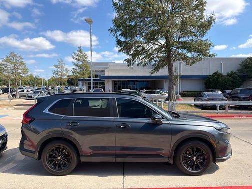 Meteorite Gray Metallic 2025 Honda CR-V Hybrid Sport FWD