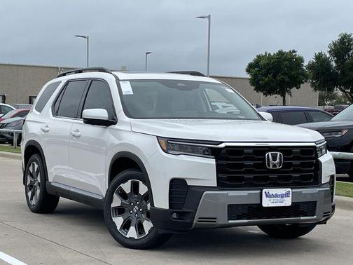 Platinum White Pearl 2026 Honda Pilot Elite