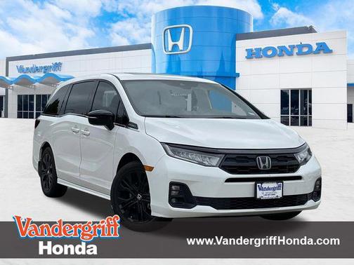 Platinum White Pearl 2025 Honda Odyssey Sport-L