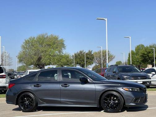 Meteorite Gray Metallic 2024 Honda Civic Sport