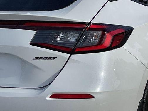 Platinum White Pearl 2025 Honda Civic Sport