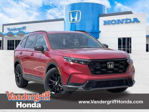 Crystal Black Pearl 2024 Honda CR-V Hybrid Sport FWD