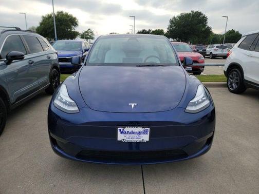 Deep Blue 2021 Tesla Model Y Long Range Dual Motor All-Wheel Drive