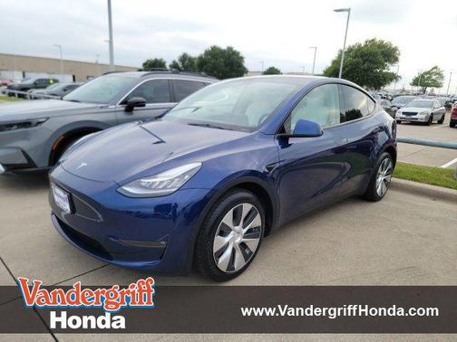 Deep Blue 2021 Tesla Model Y Long Range Dual Motor All-Wheel Drive