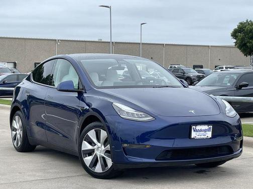 Deep Blue 2021 Tesla Model Y Long Range Dual Motor All-Wheel Drive