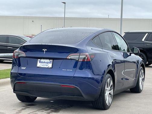 Deep Blue 2021 Tesla Model Y Long Range Dual Motor All-Wheel Drive