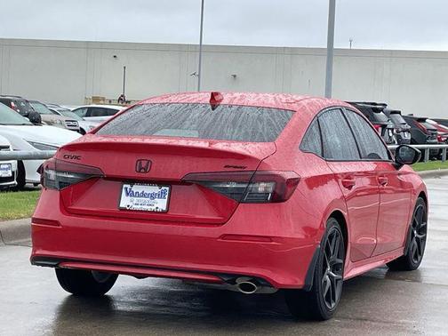 Rallye Red 2025 Honda Civic Sport