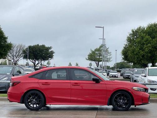 Rallye Red 2025 Honda Civic Sport