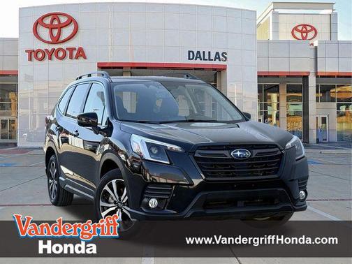 Crystal Black Silica 2023 Subaru Forester Limited