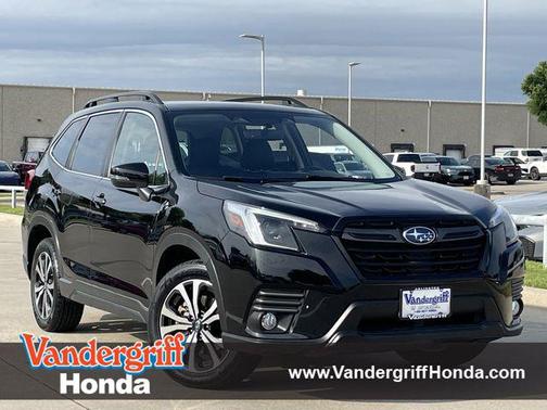 Crystal Black Silica 2023 Subaru Forester Limited