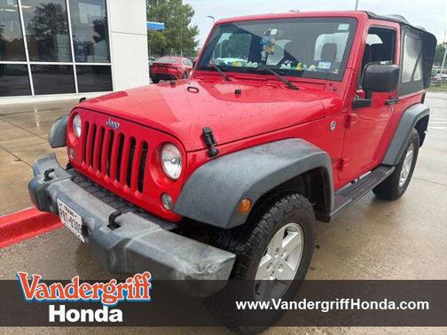 Firecracker Red Clearcoat 2017 Jeep Wrangler Sport