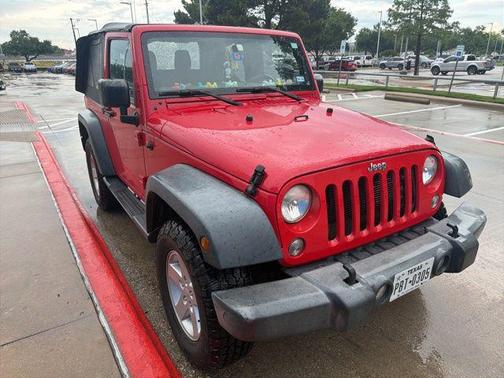 Firecracker Red Clearcoat 2017 Jeep Wrangler Sport