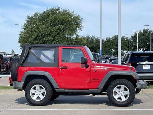 Firecracker Red Clearcoat 2017 Jeep Wrangler Sport